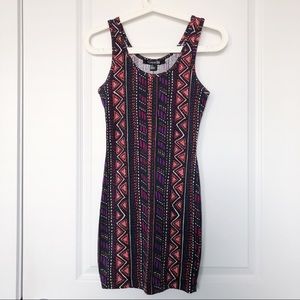 Forever21 Bodycon Aztec Print Dress